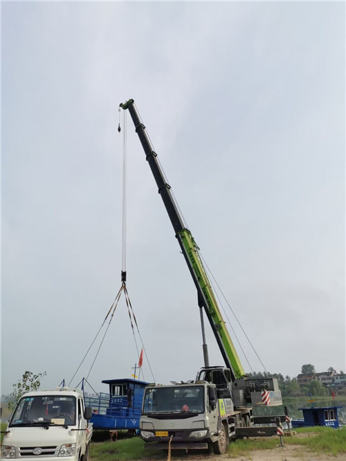 宜昌市桥梁建设吊装案例